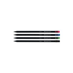 Faber Castell Faber-castell Naturel Silgili Siyah L. Baskısız Kurşun Kalem 72li 8242115816 KR00323