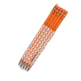 Faber Castell Faber Flowers 2b Silgili Yuvarlak Kurşun Kalem Turuncu 5 Adet F5244119412