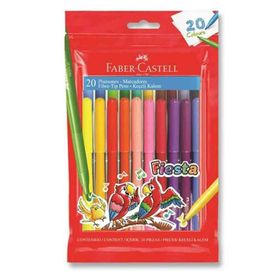 Faber Castell Fiesta 20 Renk Keçeli Kalem