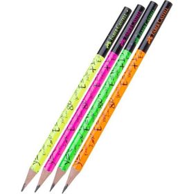 Faber-Castell Formül Üçgen Kurşun Kalem Siyah 4'lü