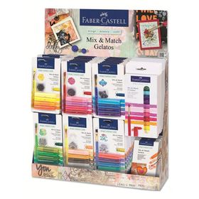Faber-Castell Gelato Karışık Stand Mum Boya