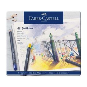 Faber Castell Gold Faber Creative 48 Renk Kuru Boya Kalemi