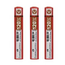 Faber Castell Grip 0.5 Min Kırmızı 3 Adet Kalem Ucu