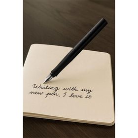 Faber Castell Grip 2010 M Uç Siyah Dolma Kalem