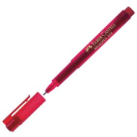 Faber Castell Grip Broadpen 0.8 mm Kırmızı 1554 Keçeli Kalem