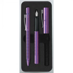 Faber Castell Grip Edition Glam 0.7 Mor Set