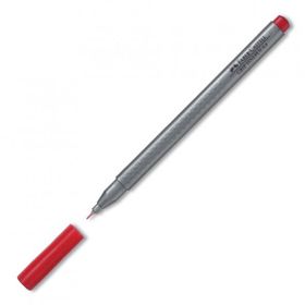 Faber Castell Grip Finepen 0.4 mm Lal Kırmızı Kalem