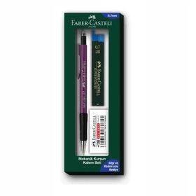 Faber-Castell Grip II 1347 Siyah 0.7 Uçlu Kalem Seti