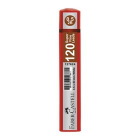 Faber Castell Grip Min 0,5 mm 60 mm 2B 120 Kırmızı Kalem Ucu