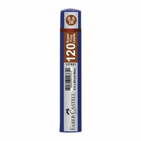 Faber Castell Grip Min 0,5 mm 60 mm 2B 120 Mavi Kalem Ucu