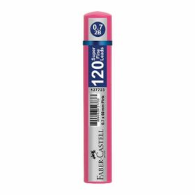Faber Castell Grip Min 0,7 mm 60 mm 2B 120 Pembe Kalem Ucu