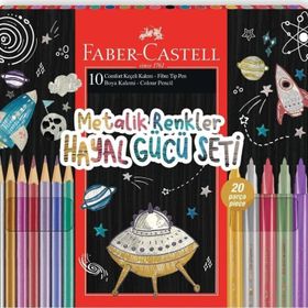 Faber Castell Hayal Gücü Seti Uzay 20'li Boya Kalemi Seti