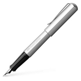 Faber Castell Hexo M 2021 Mat Gümüş Dolma Kalem