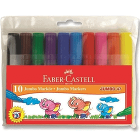 Faber Castell Jumbo 47 10'lu Markör Kalem