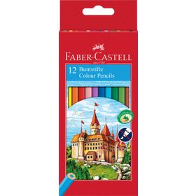 Faber-Castell Karton Kutu 12'li Kuru Boya Kalemi