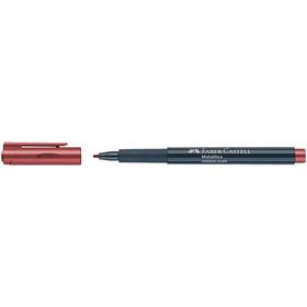 Faber Castell Kiremit Turuncu Metalik Markör
