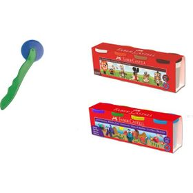 Faber-Castell Klasik Renkler Toprak Renkler 8 Renk Oyun Hamuru