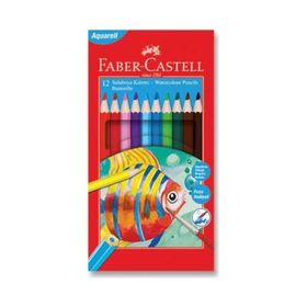 Faber-Castell Kuruboya 12'li Redline Aquarel Karton Kutu