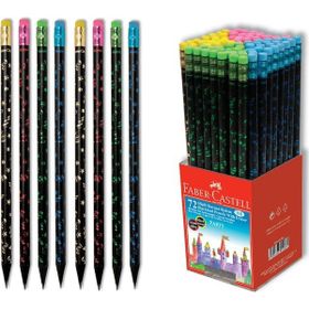 Faber-Castell Lata Party Siyah Silgili Kurşun Kalem