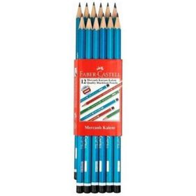 Faber Castell Mercanlı Kurşun Kalem 12 Li FDN1203