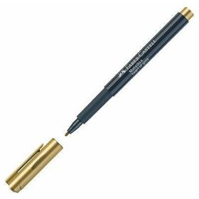 Faber Castell Metalik Altın Marker Kalem