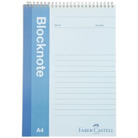Faber Castell Metalik Renk A4 80 Yaprak Çizgisiz Bloknot