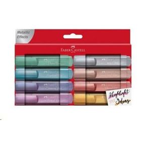Faber Castell Metalik Renkler 8 Renk Highlighter Fosforlu Kalem