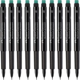 Faber Castell Multimark 1523 S 0.4 mm Siyah 10 Adet Asetat Kalemi