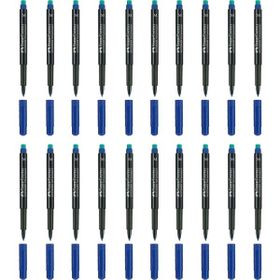 Faber Castell Multimark 1525 M 1.0 mm Mavi 20 Adet Asetat Kalemi