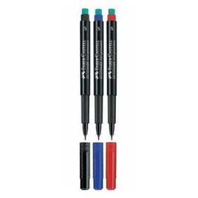 Faber Castell Multimark Permanent S 3’lu Set Asetat Kalemi