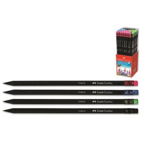 Faber-Castell Naturel Gövdeli Silgili Kurşun Kalem