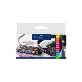 Faber Castell Neon 6'lı Markör Kalem