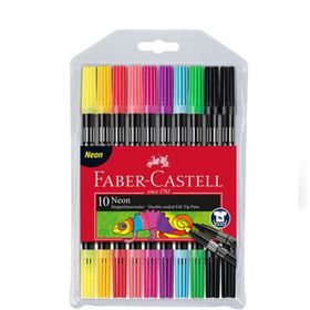 Faber Castell Neon Çift Taraflı Keçeli Boya Kalemi