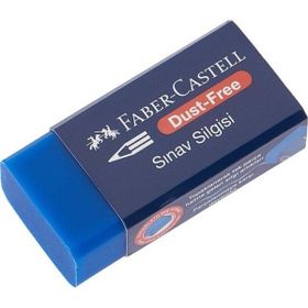 Faber Castell No:24 10 Adet Orta Boy Mavi Sınav Silgisi