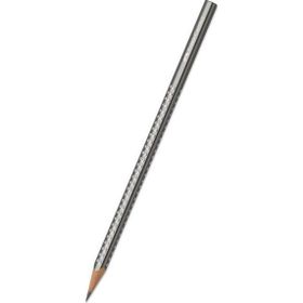Faber-Castell Parlak Renkler Metalik Gümüş Kurşun Kalem