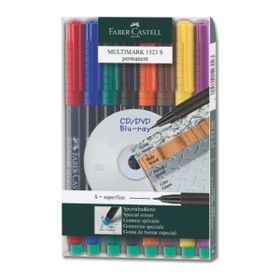 Faber Castell Permanent 8'li S Asetat Kalemi Seti