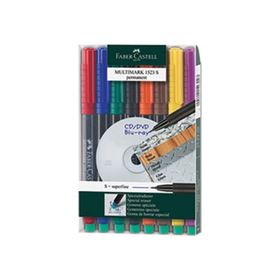 Faber Castell Permanent 8'li S Asetat Kalemi Seti