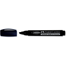 Faber-Castell Permanent Markör Mavi 54 Kesik Uç