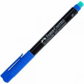 Faber Castell Permanent S Mavi Asetat Kalemi