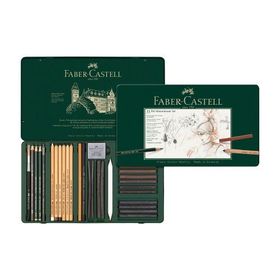 Faber-Castell Pitt Monochrome Sert İşlenmiş Kömür Kalemi