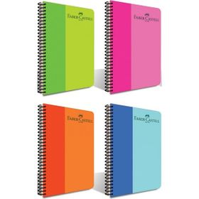 Faber Castell Pp A4 60 Yaprak Çizgisiz Bicolor Defter