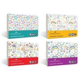 Faber-Castell PP Plastik Kapak Resim Defteri 35x50 cm 30 Yaprak