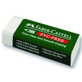 Faber Castell Pvc Free No:20 3'lü Beyaz Silgi