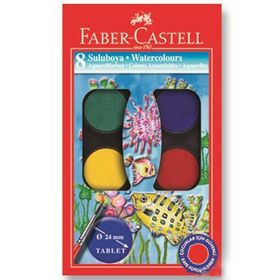 Faber-Castell Redline 8 Renk Küçük Boy Suluboya