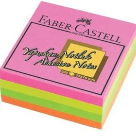 Faber-Castell Renkli Küp Yapışkan Notluk