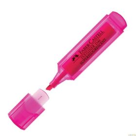 Faber Castell Şeffaf Gövde Pembe N11.2913 Fosforlu Kalem