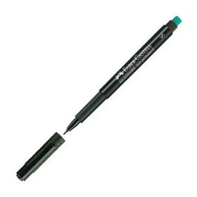 Faber Castell Siyah 0.4 mm Üç Renk Asetat Cd Kalemi