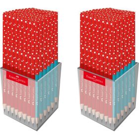 Faber-Castell Siyah-Kırmızı Renkli Kurşun Kalem 144'LÜ
