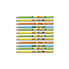 Faber Castell Spor 12'li Spor Yuvarlak Kurşun Kalem