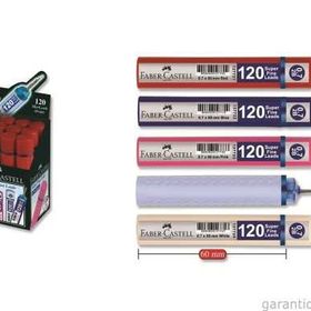 Faber-Castell Super Fine Lead 2B 120'li 60 mm 0.7 12'li Paket Uç